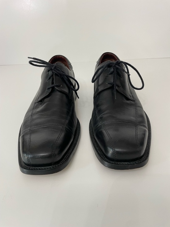 Johnston & Murphy Men\'s Dobson Cap Toe Oxford Black Leather Dress Shoes, size 10 main image 7